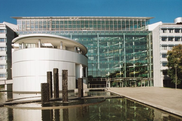 Das Gebäude von Boehringer Ingelheim